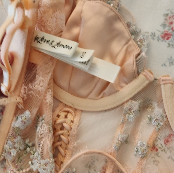 Emma Embroidered Bustier for love and lemons xxs - Picture 3 of 3